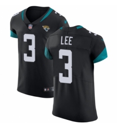 Men's Nike Jacksonville Jaguars #3 Tanner Lee Teal Green Team Color Vapor Untouchable Elite Player NFL Jersey