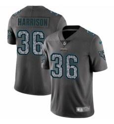 Youth Nike Jacksonville Jaguars #36 Ronnie Harrison Gray Static Vapor Untouchable Limited NFL Jersey