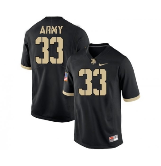 Army Black Knights 33 Darnell Woolfolk Black College Football Jersey