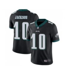 Men's Philadelphia Eagles #10 DeSean Jackson Black Alternate Vapor Untouchable Limited Player Football Jersey