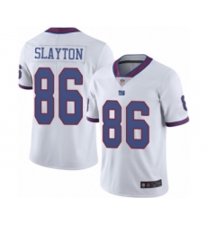 Youth New York Giants #86 Darius Slayton Limited White Rush Vapor Untouchable Football Jersey