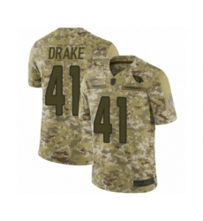 Men's Arizona Cardinals #41 Kenyan Drake Limited Camo 2018 Salute to Service Football Jersey