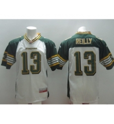 CFL Edmonton Eskimos #13 Mike Reilly White Jersey