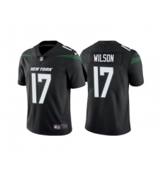 Men's New York Jets #17 Garrett Wilson 2022 Black Vapor Untouchable Limited Stitched Jersey