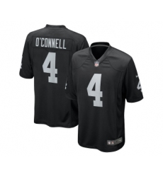 Men's Nike Las Vegas Raiders #4 Aidan O'Connell Black Limited Jersey