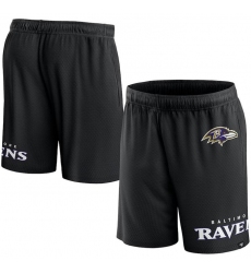 Men's Baltimore Ravens Black Shorts