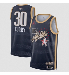 Men's 2026 All-Star #30 Stephen Curry Navy Stitched Basketball Jersey