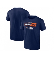 Men's Denver Broncos Navy x Bud Light T-Shirt