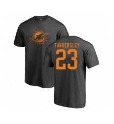 Football Miami Dolphins #23 Cordrea Tankersley Ash One Color T-Shirt