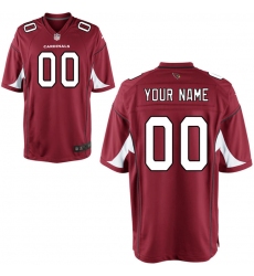 Men's Arizona Cardinals Nike Cardinal Custom Game Jersey