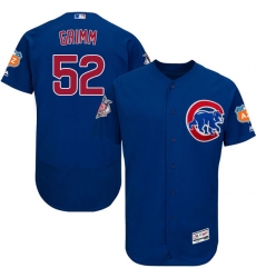 Men's Majestic Chicago Cubs #52 Justin Grimm Royal Blue Alternate Flex Base Authentic Collection MLB Jersey