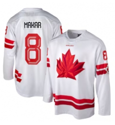 Men's Cale Makar #8 White Hockey Canada 2026 Replica Jersey