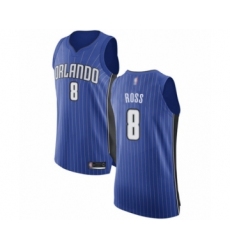 Men's Orlando Magic #8 Terrence Ross Authentic Royal Blue Basketball Jersey - Icon Edition