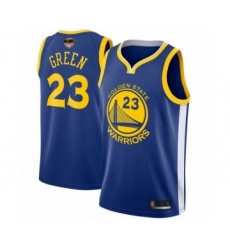 Youth Golden State Warriors #23 Draymond Green Swingman Royal Blue 2019 Basketball Finals Bound Basketball Jersey - Icon Edition