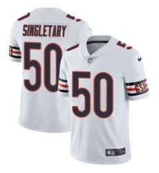 Youth Nike Chicago Bears #50 Mike Singletary White Vapor Untouchable Limited Player NFL Jersey