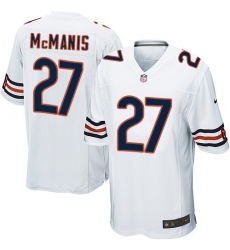 Men's Nike Chicago Bears #27 Sherrick McManis Game White NFL Jersey