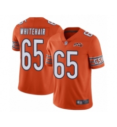 Youth Chicago Bears #65 Cody Whitehair Orange Alternate 100th Season Limited Football Jersey