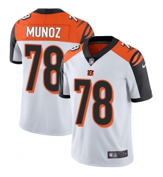 Men's Nike Cincinnati Bengals #78 Anthony Munoz Vapor Untouchable Limited White NFL Jersey