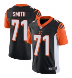 Youth Nike Cincinnati Bengals #71 Andre Smith Vapor Untouchable Limited Black Team Color NFL Jersey