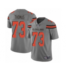 Youth Cleveland Browns #73 Joe Thomas Limited Gray Inverted Legend Football Jersey