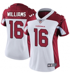 Women's Nike Arizona Cardinals #16 Chad Williams White Vapor Untouchable Limited Player NFL Jersey