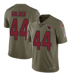 Youth Nike Arizona Cardinals #44 Markus Golden Limited Olive 2017 Salute to Service NFL Jersey