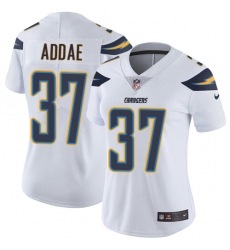 Women's Nike Los Angeles Chargers #37 Jahleel Addae Elite White NFL Jersey