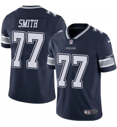 Men's Nike Dallas Cowboys #77 Tyron Smith Navy Blue Team Color Vapor Untouchable Limited Player NFL Jersey Men's Nike Dallas Cowboys #77 Tyron Smith Navy Blue Team Color Vapor Untouchable Limited Player NFL Jersey