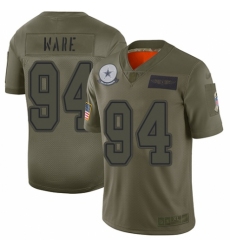 Men's Dallas Cowboys #94 DeMarcus Ware Limited Camo 2019 Salute to Service Football Jersey