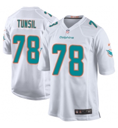 Youth Nike Miami Dolphins #78 Laremy Tunsil Game White NFL Jersey