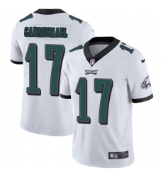Men's Nike Philadelphia Eagles #17 Harold Carmichael White Vapor Untouchable Limited Player NFL Jersey