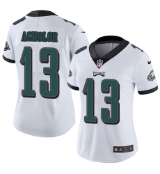 Women's Nike Philadelphia Eagles #13 Nelson Agholor White Vapor Untouchable Limited Player NFL Jersey