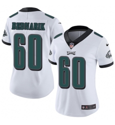 Women's Nike Philadelphia Eagles #60 Chuck Bednarik White Vapor Untouchable Limited Player NFL Jersey