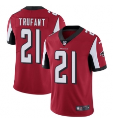 Youth Nike Atlanta Falcons #21 Desmond Trufant Red Team Color Vapor Untouchable Limited Player NFL Jersey