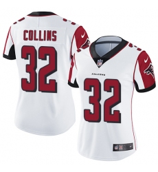Women's Nike Atlanta Falcons #32 Jalen Collins White Vapor Untouchable Limited Player NFL Jersey