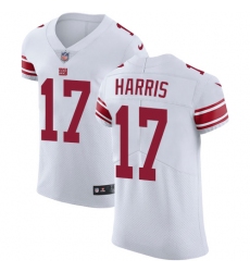 Men's Nike New York Giants #17 Dwayne Harris White Vapor Untouchable Elite Player NFL Jersey