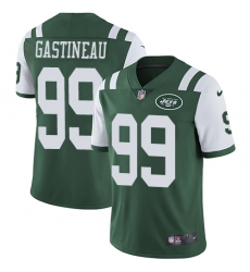 Men's Nike New York Jets #99 Mark Gastineau Green Team Color Vapor Untouchable Limited Player NFL Jersey