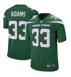 Men's New York Jets #33 Jamal Adams Nike Green Player Game Jersey