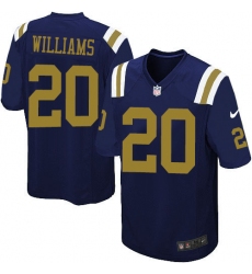 Youth Nike New York Jets #20 Marcus Williams Limited Navy Blue Alternate NFL Jersey