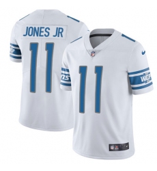 Men's Nike Detroit Lions #11 Marvin Jones Jr Elite White NFL Jersey