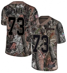 Youth Nike Baltimore Ravens #73 Marshal Yanda Limited Camo Salute to Service NFL Jersey