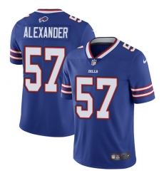 Men's Nike Buffalo Bills #57 Lorenzo Alexander Royal Blue Team Color Vapor Untouchable Limited Player NFL Jersey