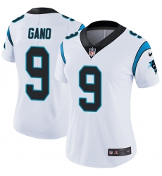 Women's Nike Carolina Panthers #9 Graham Gano White Vapor Untouchable Limited Player NFL Jersey