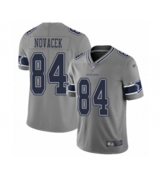 Women's Dallas Cowboys #84 Jay Novacek Limited Gray Inverted Legend Football Jersey