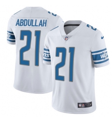 Youth Nike Detroit Lions #21 Ameer Abdullah Limited White Vapor Untouchable NFL Jersey