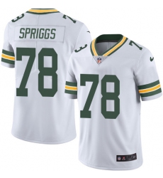 Men's Nike Green Bay Packers #78 Jason Spriggs White Vapor Untouchable Limited Player NFL Jersey
