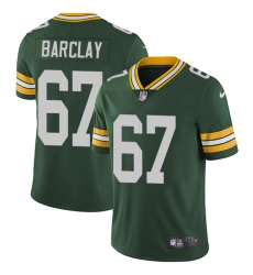 Men's Nike Green Bay Packers #67 Don Barclay Green Team Color Vapor Untouchable Limited Player NFL Jersey