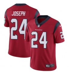 Youth Nike Houston Texans #24 Johnathan Joseph Limited Red Alternate Vapor Untouchable NFL Jersey