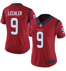 Women's Nike Houston Texans #9 Shane Lechler Elite Red Alternate NFL Jersey