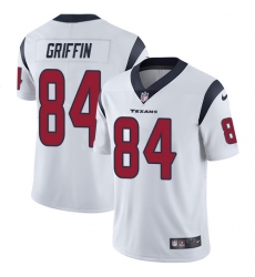 Youth Nike Houston Texans #84 Ryan Griffin Limited White Vapor Untouchable NFL Jersey